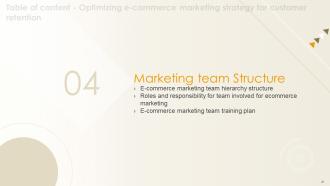 Optimizing E Commerce Marketing Strategy For Customer Retention Complete Deck Idea Informative