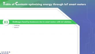 Optimizing Energy Through IoT Smart Meters Deck Powerpoint Presentation Slides IoT CD Unique Good