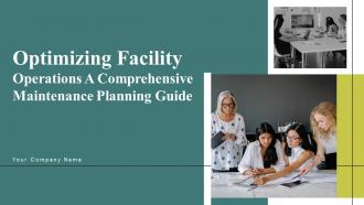 Optimizing Facility Operations A Comprehensive Maintenance Planning Guide Complete Deck