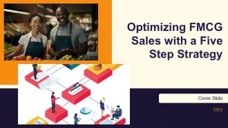 Optimizing FMCG Sales With A Five Step Strategy PPT Template AT