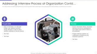 Optimizing Hiring Process Addressing Interview Process At Organization Contd