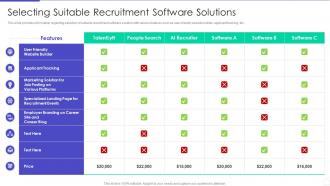 Optimizing Hiring Process Selecting Suitable Recruitment Software Solutions