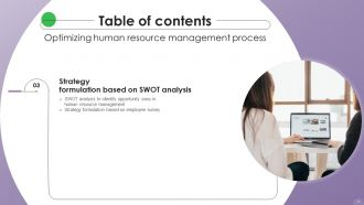 Optimizing Human Resource Management Process Powerpoint Presentation Slides