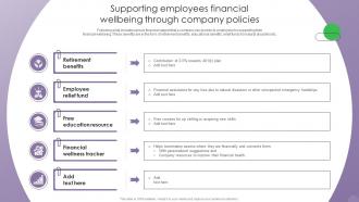 Optimizing Human Resource Management Supporting Employees Financial Wellbeing Through Company