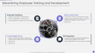Optimizing Human Resource Workflow Processes Streamlining Employee Training And Development