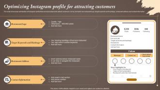 Optimizing Instagram Profile For Coffeeshop Marketing Strategy To Increase Revenue