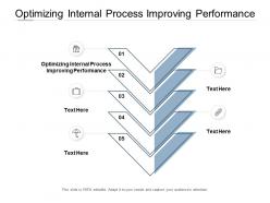 Optimizing internal process improving performance ppt powerpoint presentation slides smartart cpb