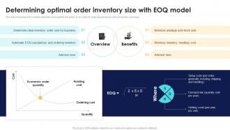 Optimizing Inventory Performance Determining Optimal Order Inventory Size With Eoq CPP DK SS