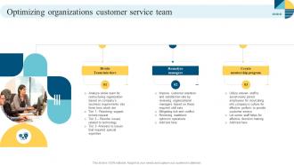 Optimizing Organizations Customer Service Team