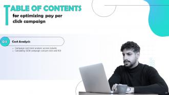 Optimizing Pay Per Click Campaign Powerpoint Presentation Slides Image Professional