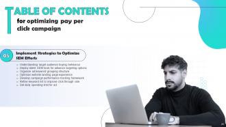 Optimizing Pay Per Click Campaign Powerpoint Presentation Slides Good Professional