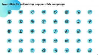 Optimizing Pay Per Click Campaign Powerpoint Presentation Slides Captivating Professional