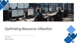 Optimizing Resource Utilization PPT Example AT