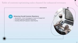Optimizing Sales Channel For Enhanced Revenues Powerpoint Presentation Slides