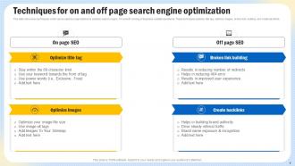 Optimizing Search Engine Content To Enhance Website Performance Strategy CD V Slides Interactive
