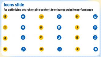 Optimizing Search Engine Content To Enhance Website Performance Strategy CD V Professionally Visual
