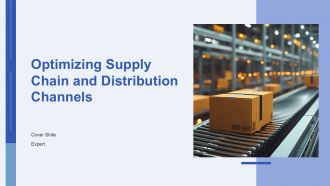 Optimizing Supply Chain And Distribution Channels PPT Guidelines AT