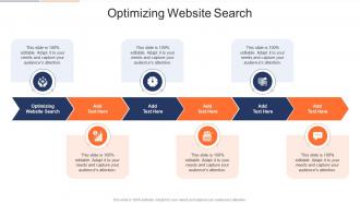 Optimizing Website Search In Powerpoint And Google Slides Cpb
