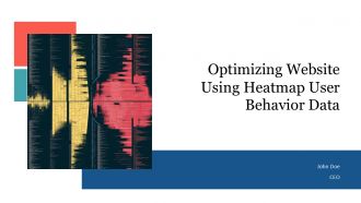 Optimizing Website Using Heatmap User Behavior Data PPT Sample AT