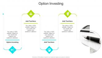 Option Investing In Powerpoint And Google Slides Cpb