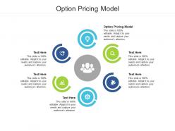 Option pricing model ppt powerpoint presentation layouts professional cpb