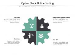 Option stock online trading ppt powerpoint presentation show microsoft cpb