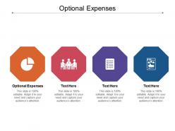 Optional expenses ppt powerpoint presentation infographics graphic tips cpb