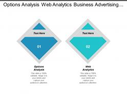 options_analysis_web_analytics_business_advertising_financial_management_cpb_Slide01