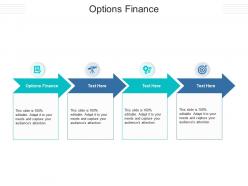 Options finance ppt powerpoint presentation styles shapes cpb
