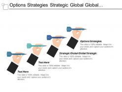 Options strategies strategic global global strategic machines safety cpb