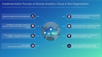 Oracle analytics cloud it implementation process of oracle analytics
