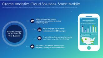 Oracle analytics cloud solutions smart mobile oracle analytics cloud it