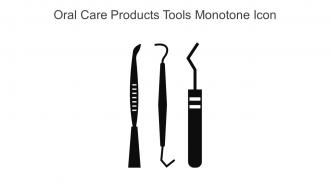 Oral Care Products Tools Monotone Icon In Powerpoint Pptx Png And Editable Eps Format