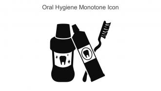 Oral Hygiene Monotone Icon In Powerpoint Pptx Png And Editable Eps Format