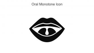 Oral Monotone Icon In Powerpoint Pptx Png And Editable Eps Format