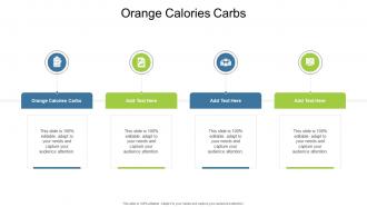 Orange Calories Carbs In Powerpoint And Google Slides Cpb