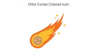 Orbit Comet Colored Icon In Powerpoint Pptx Png And Editable Eps Format