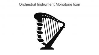 Orchestral Instrument Monotone Icon In Powerpoint Pptx Png And Editable Eps Format