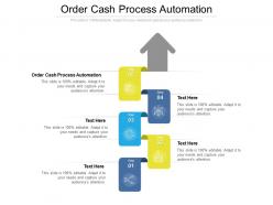 Order cash process automation ppt powerpoint presentation model gridlines cpb