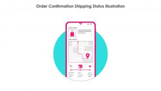 Order Confirmation Shipping Status Illustration