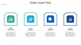 Order cycle time ppt powerpoint presentation professional model cpb