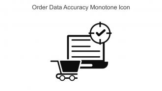 Order Data Accuracy Monotone Icon In Powerpoint Pptx Png And Editable Eps Format