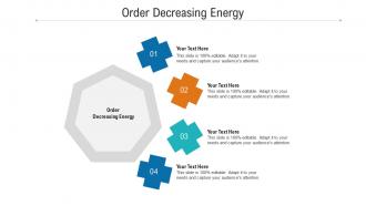 Order decreasing energy ppt powerpoint presentation gallery ideas cpb