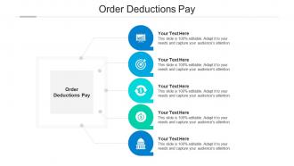 Order deductions pay ppt powerpoint presentation styles gallery cpb