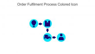 Order Fulfilment Process Colored Icon In Powerpoint Pptx Png And Editable Eps Format