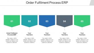 Order Fulfilment Process ERP Ppt Powerpoint Presentation Show Inspiration Cpb