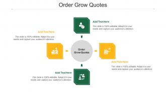 Order Grow Quotes Ppt Powerpoint Presentation Show Design Ideas Cpb
