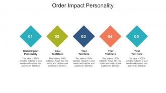 Order impact personality ppt powerpoint presentation icon display cpb