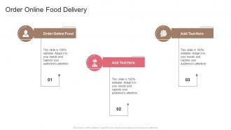 Order Online Food Delivery In Powerpoint And Google Slides Cpb