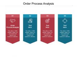 Order process analysis ppt powerpoint presentation infographic template slides cpb